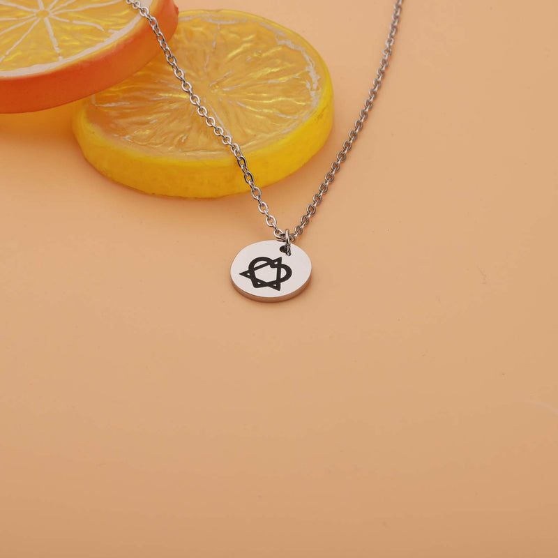 [Australia] - BAUNA Adoption Necklace Gotcha Day Gift Necklace Adoption Symbol Charm for Adoption Mother Gotcha Mom Child Gift 