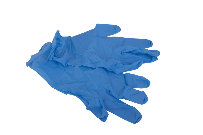 [Australia] - St John Ambulance Nitrile Examination Gloves, Powder Free, Blue, Size M (Pack of 1 Pair of Gloves) Medium 
