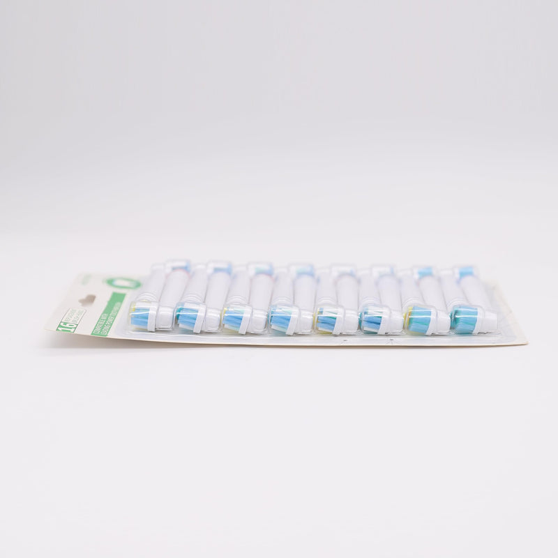 [Australia] - REDTRON Replacement Brush Heads, 16Pcs Toothbrush Heads, Works with Floss, Sensitive, Precision, Whitening White 