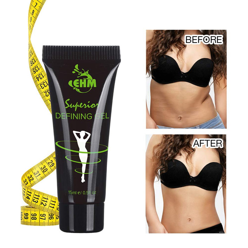 [Australia] - 2 EHM Naturals Body Wraps Defining Gel Really works to Tone Tighten and Firm (2 x15 ML)Potent Fat Burning and Slimming Ingredients to Reduce Cellulite 