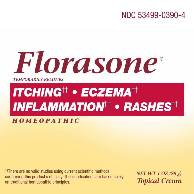 [Australia] - Boericke & Tafel Florasone Itch & Rash Relief Cream, 1 Ounce 