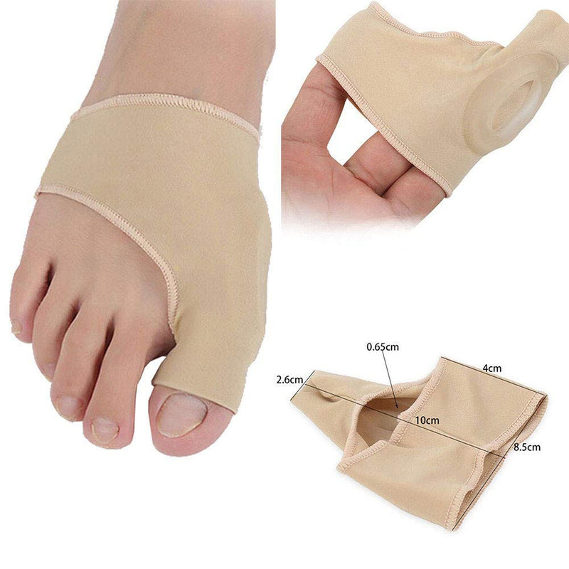 [Australia] - PEDIMEND Hallux Valgus Correction Sleeve (1PAIR - 2PCS) - Big Toe Bone Silicone Foot Thumb Orthopedic Brace - Bunion Toe Straightener - UNISEX - Foot Care 