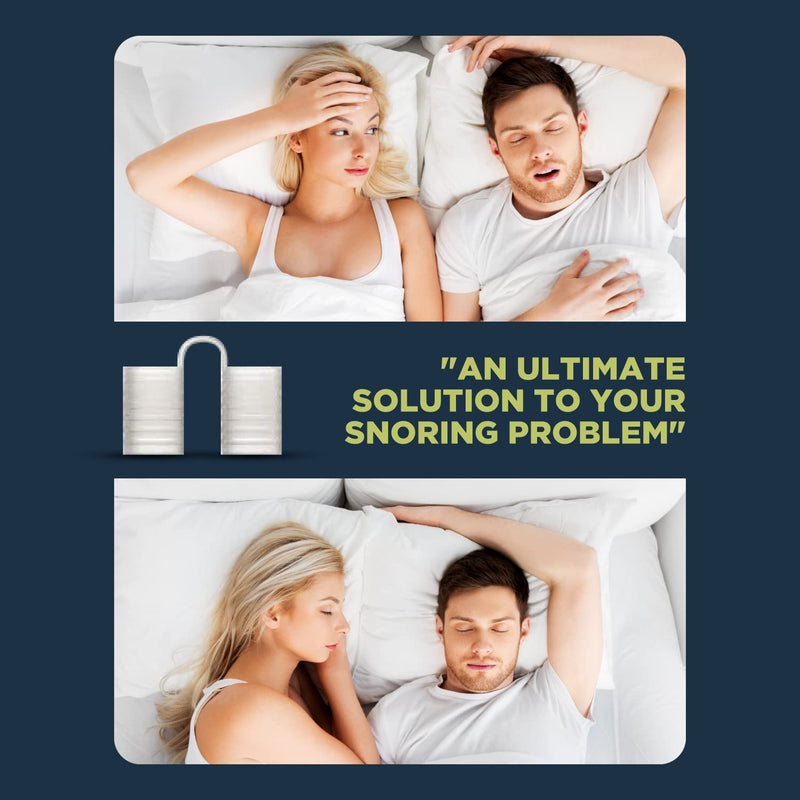 [Australia] - Zircon Set of 4 Nose Vents to Ease Breathing - Anti Snoring - No Side Effects - Advanced Design - Reusable - Includes Travel Case 