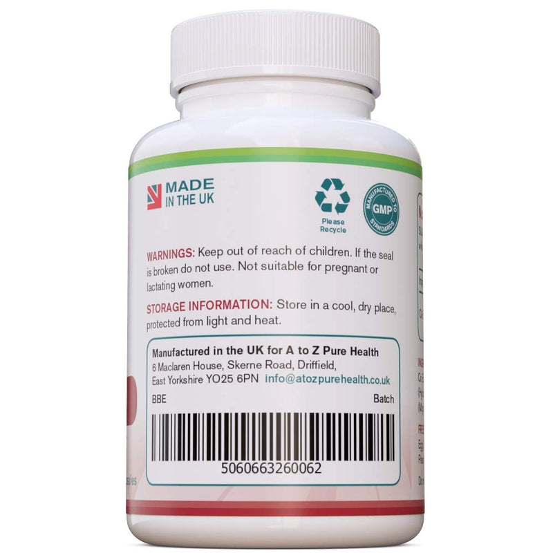 [Australia] - A to Z Pure Health Coq10 100Mg | Co Enzyme Q10 60 Capsules (2 Months' Supply) | Support for Cardiovascular Health & Immune System, 200 g 