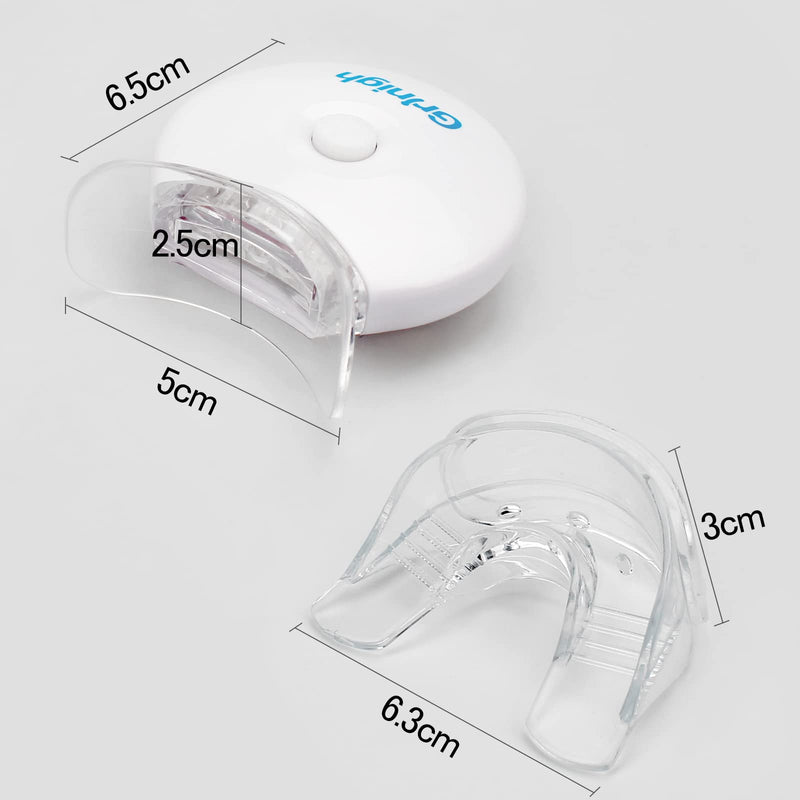 [Australia] - Grinigh Teeth Whitening Light Accelerator with Matched Mouth Non-Sensitive Professional Teeth Whitener for Teeth Whitening Treatment(a Box for Matched Mouth) 