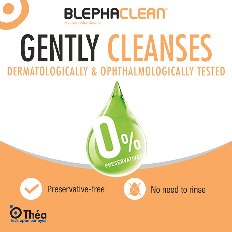[Australia] - 60 Blephaclean Sterile Daily Eyelid Wipes For Blepharitis | Cleaning Hygienic Moisturising Eyelid Wipes for Sensitive Skin, 20 wipes x 3 pack 20 Count (Pack of 3) 