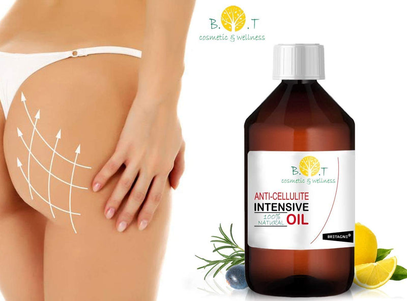 [Australia] - Weight loss Fat Burner Anti Cellulite Oil 100% Natural with Pure Essential Oil of Lemon, Rosemary, Cinnamon, Basil and Juniper Berry - Penetrates Skin Deeper Than any Cellulite Cream 250 ml 8.8 Fl OZ 