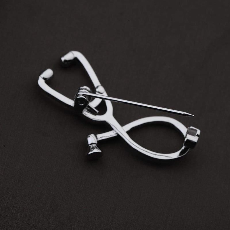 [Australia] - ENSIANTH Medical Stethoscope Brooch Pins for Doctor Nurse Medical Students Medical Caduceus Gift for RN,PA,MA,LPN,LVP,NP,Vet Copper LPN Brooch 