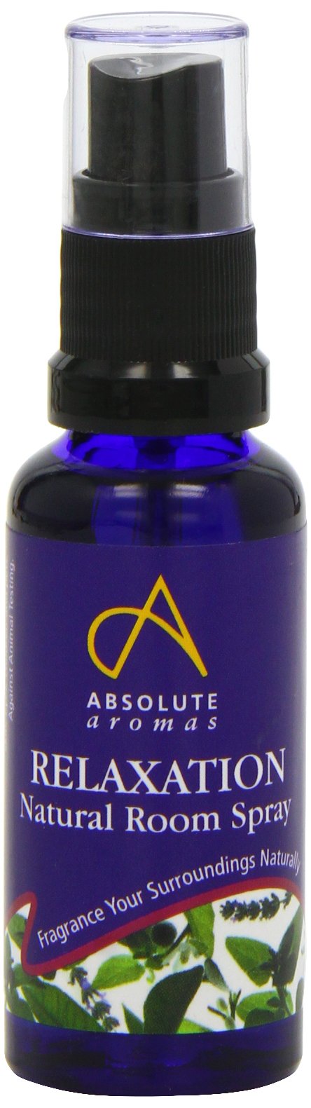 [Australia] - Absolute Aromas Relaxation Room Spray 30ml – Natural Spritzer Mist Spray with Lavender, Chamomile, Patchouli and Citrus Essential Oils 