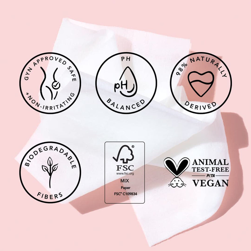 [Australia] - SweetSpot Labs Natural, pH Balanced, Personal Gentle Body Wipes, 30 Count (01 - Unscented (Pack of 4)) 02 - Unscented (Pack of 4) 