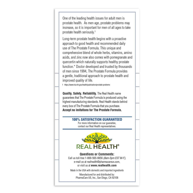 [Australia] - Real Health Laboratories The Prostate Formula with Saw Palmetto, 270 Tablets 270 Count (Pack of 1) 