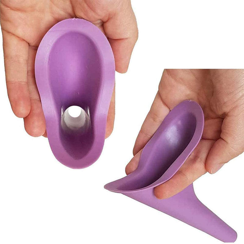 [Australia] - 2 PCS Portable Toilets Ladies Female Urinal Female Urination Device Standing up Pee Reusable Women Pee Funnel Portable Urinal for Travel Camping Toilet Outdoor 