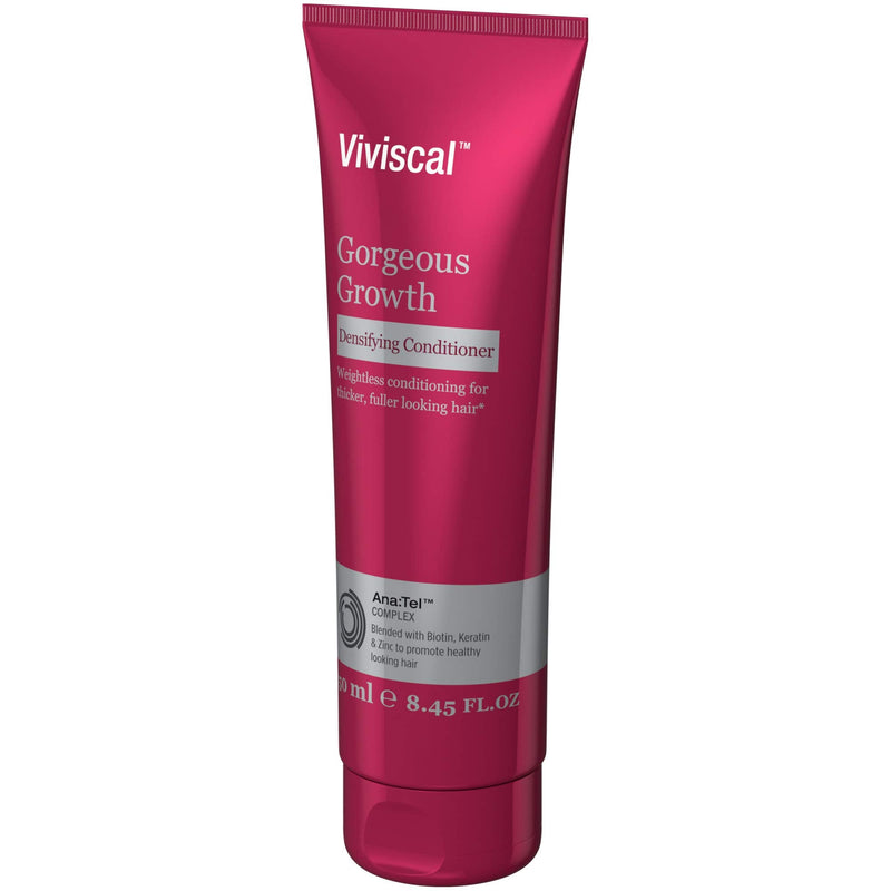 [Australia] - Viviscal Gorgeous Growth Densifying Conditioner for Thicker, Fuller Hair | Ana:Tel Proprietary Complex with Keratin, Biotin, Zinc | 8.45 Ounce 
