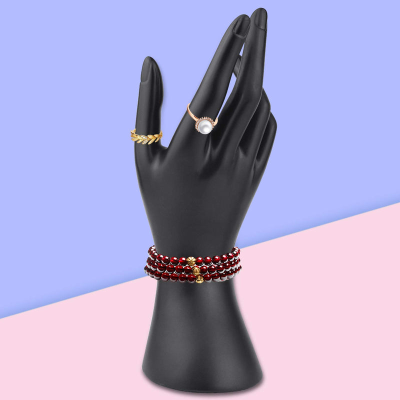 [Australia] - 2 Pieces Female Mannequin Hand Jewelry Display Holder Stand Support for Bracelet Necklace Ring 