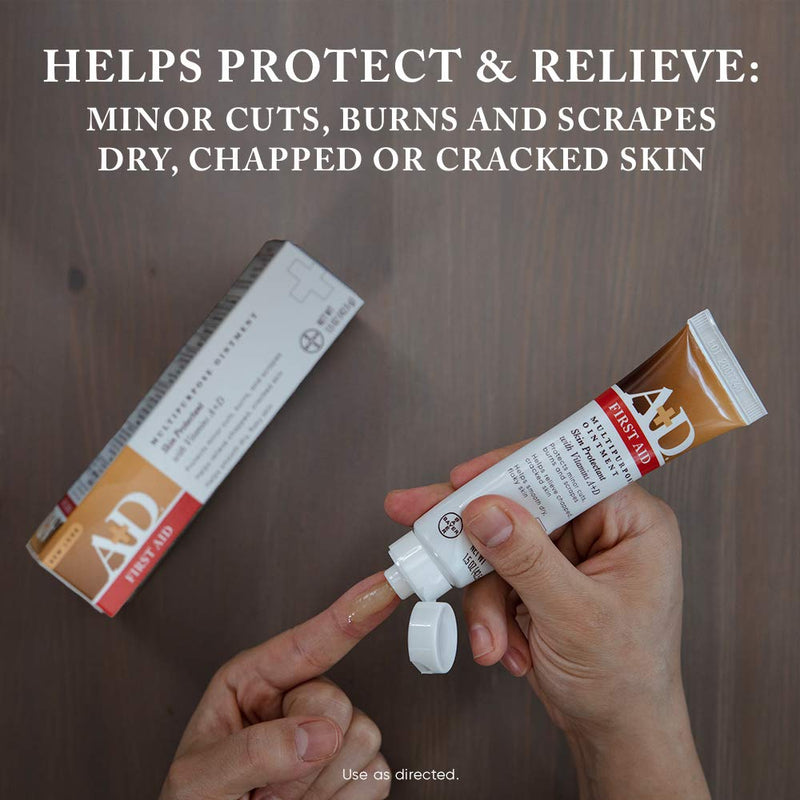 [Australia] - A+D First Aid Ointment - Moisturizing Skin Protectant for Dry Cracked Hands, Elbows, heals and lips - Use After Hand Washing, Packaging May Vary, Multicolor – 1.5 oz Tube 1.5 Ounce (Pack of 1) 