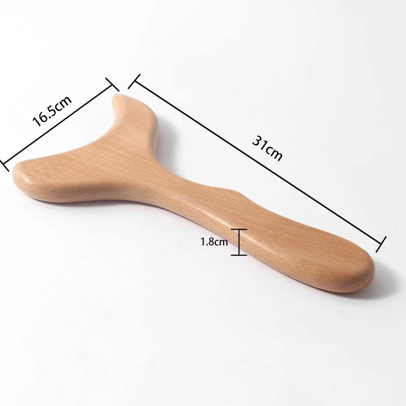 [Australia] - Minidiva Body Gua Sha, Back Scratcher, Anti Cellulite Massage Lymphatic Drainage Tool, Lymphatic Paddle, Gua Sha Massage Soft Tissue Therapy for Body Shaping. 