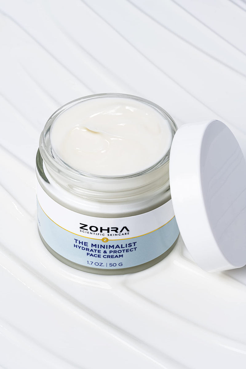 [Australia] - Zohra Skincare Zohra Moisturizer Face Cream – Hydrate and Protect Facial Cream with Shea Butter, Ceramides, Squalane, M 
