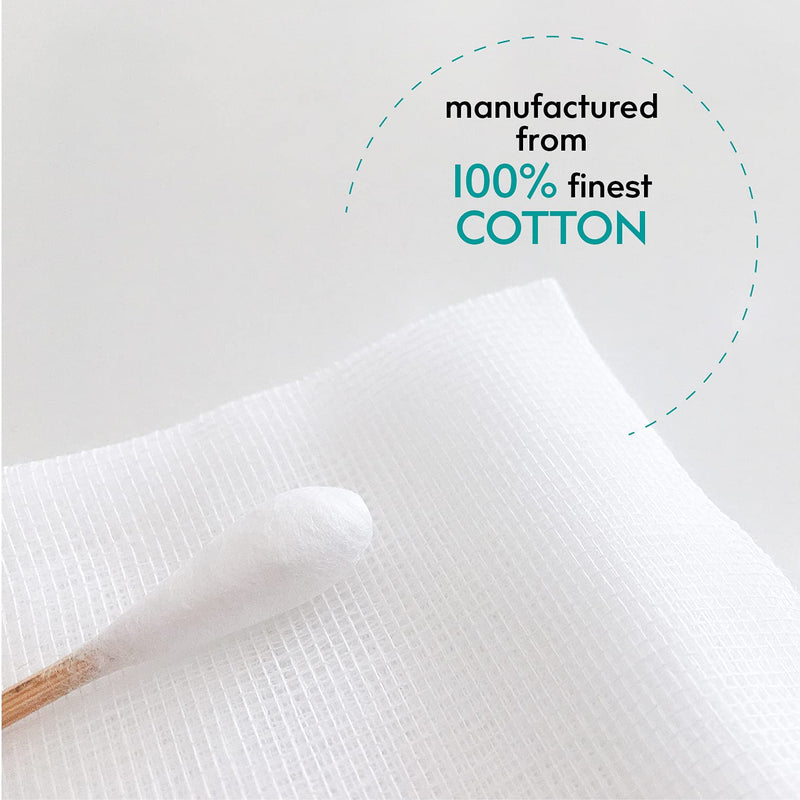 [Australia] - Medrull - Sterile Gauze Swabs, Pack of 100 (20 x 5 Pieces) 8-Ply, 7.5 cm x 7.5 cm, Absorbent Dressings, Bandage Material, Gauze Bandages, Wound Dressings 7.5x7.5 cm (100er Pack) 