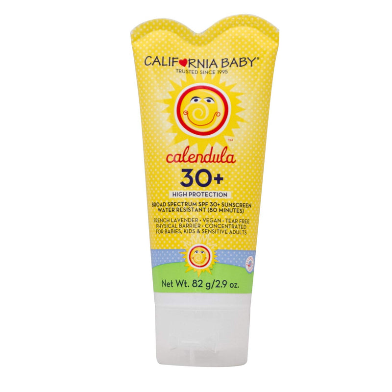 [Australia] - California Baby SPF30+ Sunscreen, Water Resistant and Hypo-Allergenic (Calendula 2.9oz) 