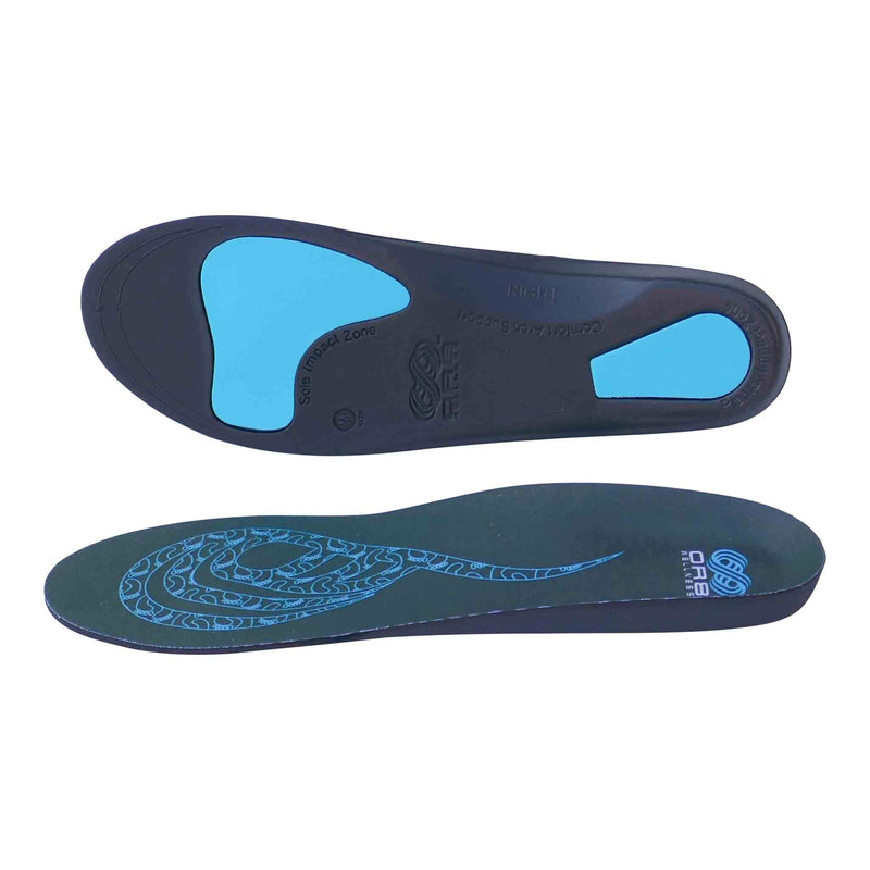 [Australia] - Lower Arch Support Insoles for Plantar Fasciitis, Flat Feet, Heel Pain & Fallen Arches. Metatarsal & Heel Cushions for Men & Women. S 5-6.5 
