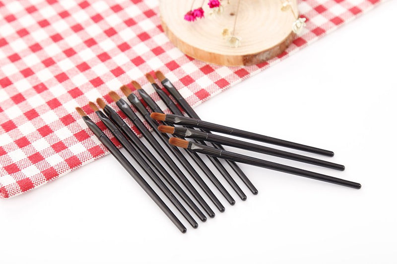 [Australia] - 50 Pieces Lip Brushes, Pro Multifunctional Makeup Brush, Lipstick Gloss Wands Applicator Cosmetic Tool Kits, Black 