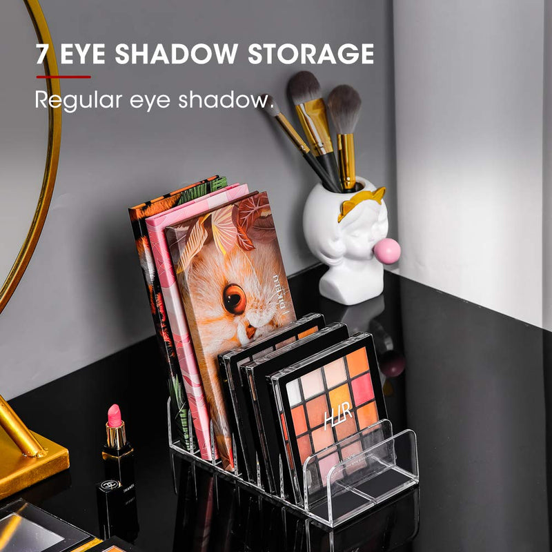 [Australia] - Eyeshadow Palettes Acrylic Makeup Organizer - Eyeshadow Palette Cosmetic Organizer Eyeshadow Eyeshadow Palettes Makeup Organizer (1Pack-Small) 1Pack-Small 