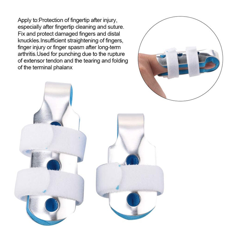 [Australia] - Finger Splint for Fracture Fixation, Finger Orthopedics Corrector, Adjustable Finger Support Brace 