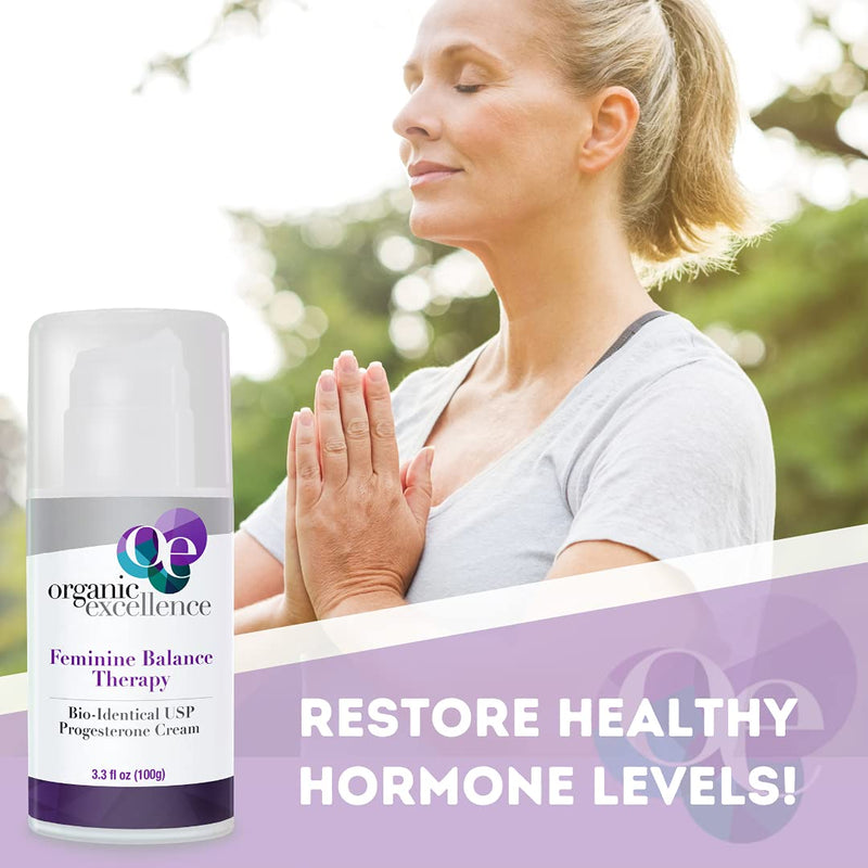 [Australia] - Feminine Balance Therapy - USP Bio-Identical Progesterone Cream - 3 oz 