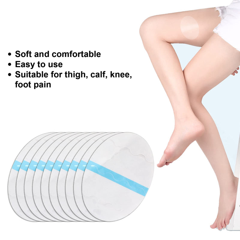 [Australia] - 10pcs Thigh Anti Friction Pads, Thigh Inner Anti Chafing Sticker Paste, Self Adhesive Disposable Ultra Thin Invisible Knee Calf Anti Chafe Pads 