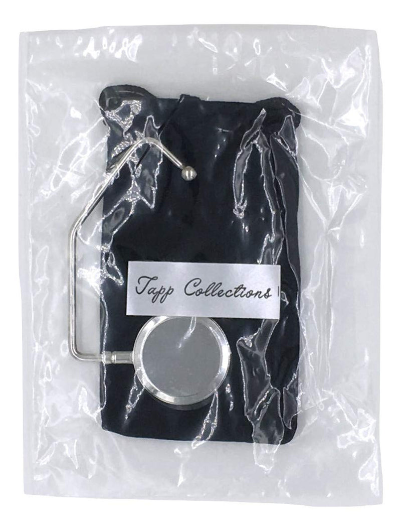 [Australia] - Tapp Collection Classic Black/Silver Purse Hanger 