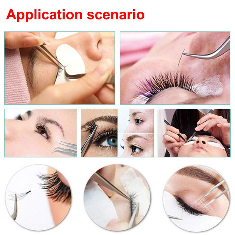 [Australia] - Vetus MCS Makeups Tweezers for Beauty Eyelashes Grip Picking Selection Works (MCS-18) MCS-18 