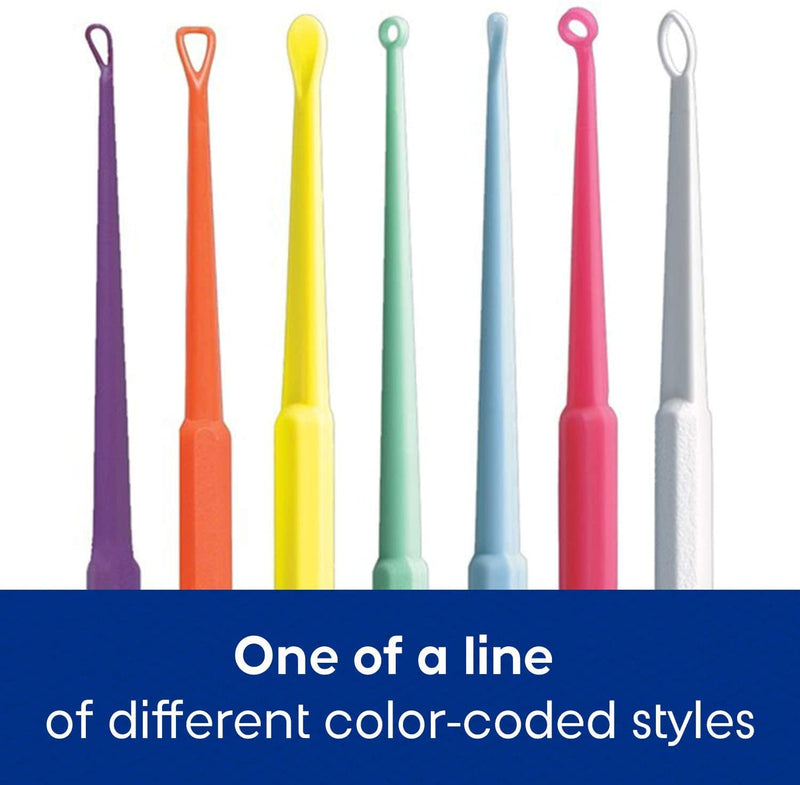 [Australia] - Bionix - Yellow CeraSpoon Ear Curette Tool, Earwax Removal Tool, Helps Remove Wax Buildup, Convenient & Easy-to-Use, Ideal for Healthcare Providers, Single-Use (50 Count) 50 Count (Pack of 1) 