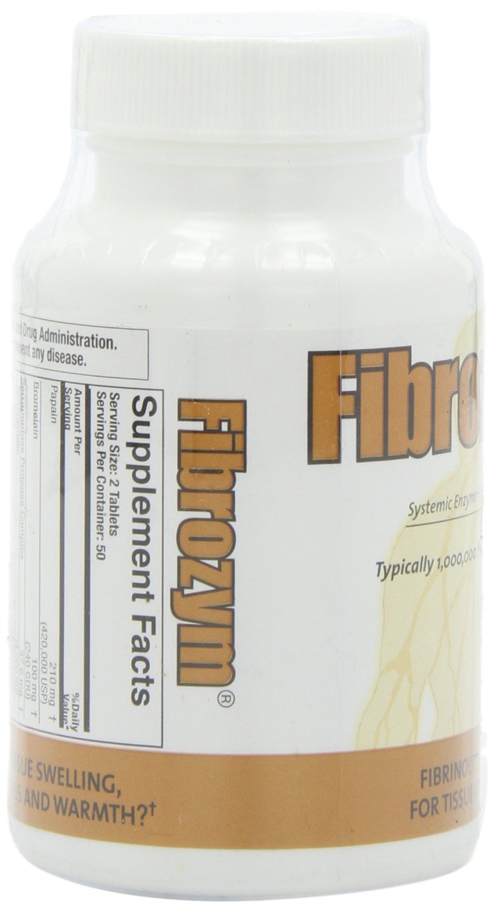 [Australia] - Fibrozym Naturally Vitamins Fibrozym Systemic Protease Supplement 100ct 