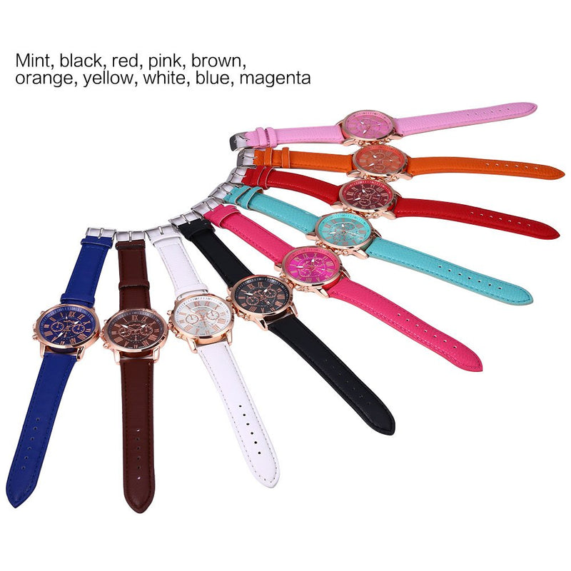 [Australia] - Women's Wholesale 10 Assorted Platinum Watch Fashion Quartz Watch 