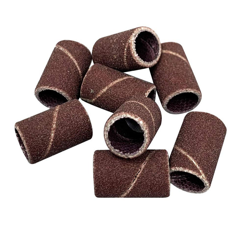 [Australia] - Karlash Professional Nail Sanding Bands Brown Fine Grit File + Free 2 Mandrel (1 Pack) 1 Pack 