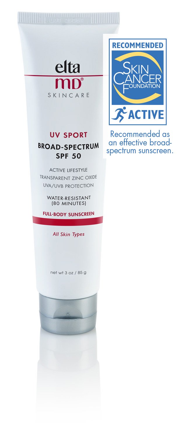 [Australia] - EltaMD UV Sport Sunscreen Lotion, Broad-Spectrum SPF 50, Non-Greasy, Mineral-Based Zinc Oxide Formula, Water-Resistant 3 Fl Oz (Pack of 1) 