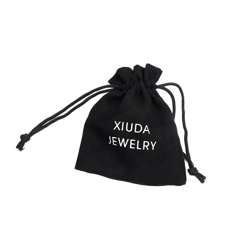 [Australia] - XIUDA Cylinder Cremation Necklace for Dog Ashes Angel Wing Urn Necklace with Pet Paw Print Memorial Ashes Necklace for Dog/Cat with Filling Kit S Silver no-engraving 