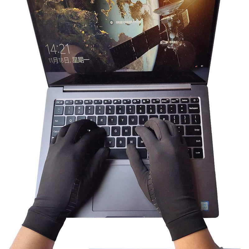 [Australia] - Full Finger Arthritis Gloves Copper Infused Compression Gloves for Arthritis X-Large 