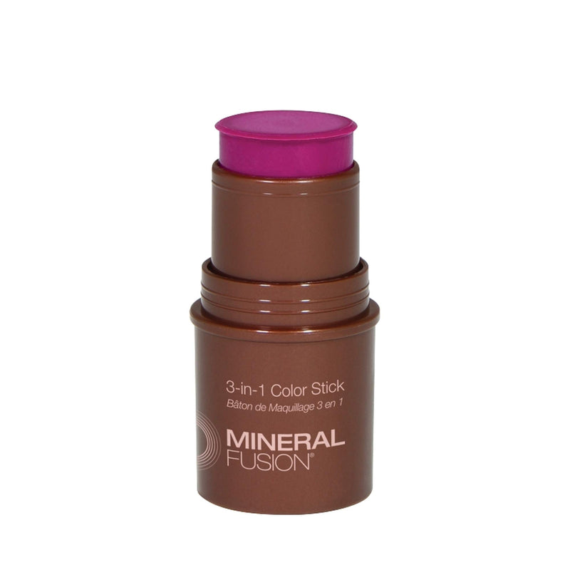 [Australia] - Mineral Fusion 3-in-1 Color Stick, Berry Glow, 0.18 Ounce 