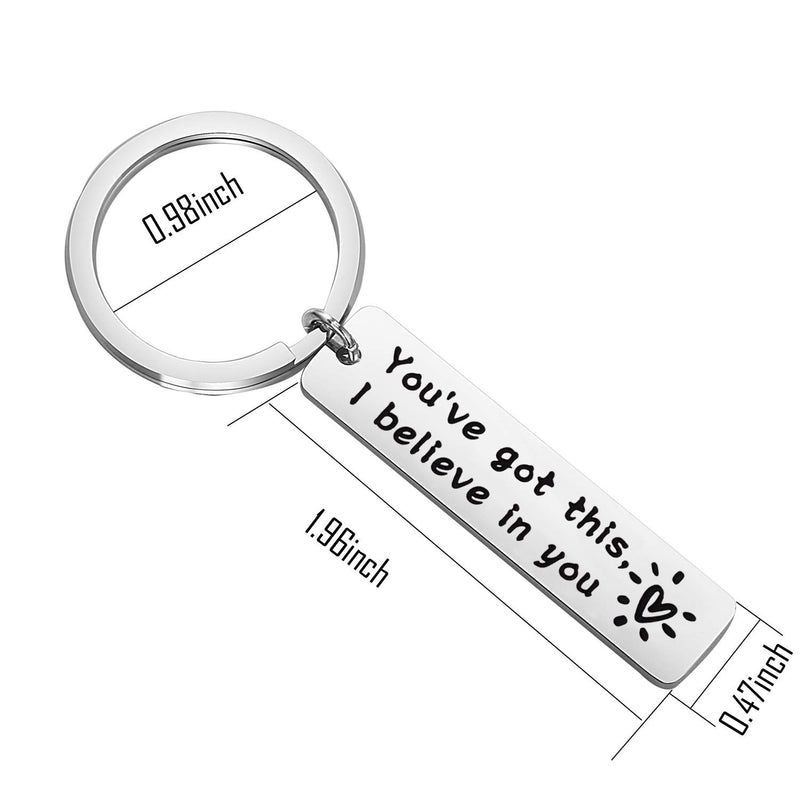 [Australia] - BNQL I Believe in You Keychain You Have Got This Keychain Inspirational Sobriety Gift keychain s 