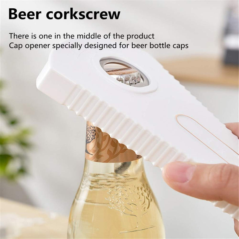 [Australia] - Jar Opener 2PCS Bottle Openers Can Openers Set Multi Function Jar Opener for Weak Hands Easy to Use for Arthritis Sufferers and Anyone with Low Strength 