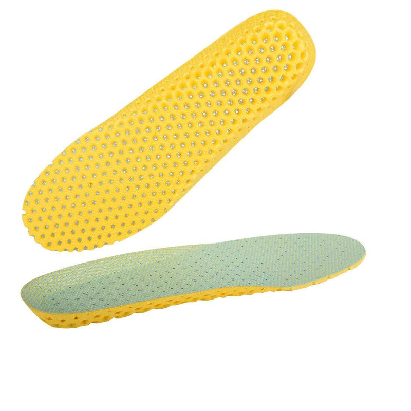[Australia] - Happystep Replacement Shoe Insoles, Honeycomb Inner Soles, Keep Your Feet Dry and Clean, Preventing Foot Odor, Stopping Sweaty Feet, EVA Zero Drop Shoe Insoles (Men Size 8-11 OR Women Size 9-12) L: US MEN SIZE 8-11 OR WOMEN SIZE 9-12 