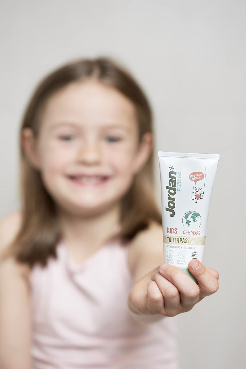 [Australia] - Jordan Green Clean Kids (0-5) Toothpaste 50ml 