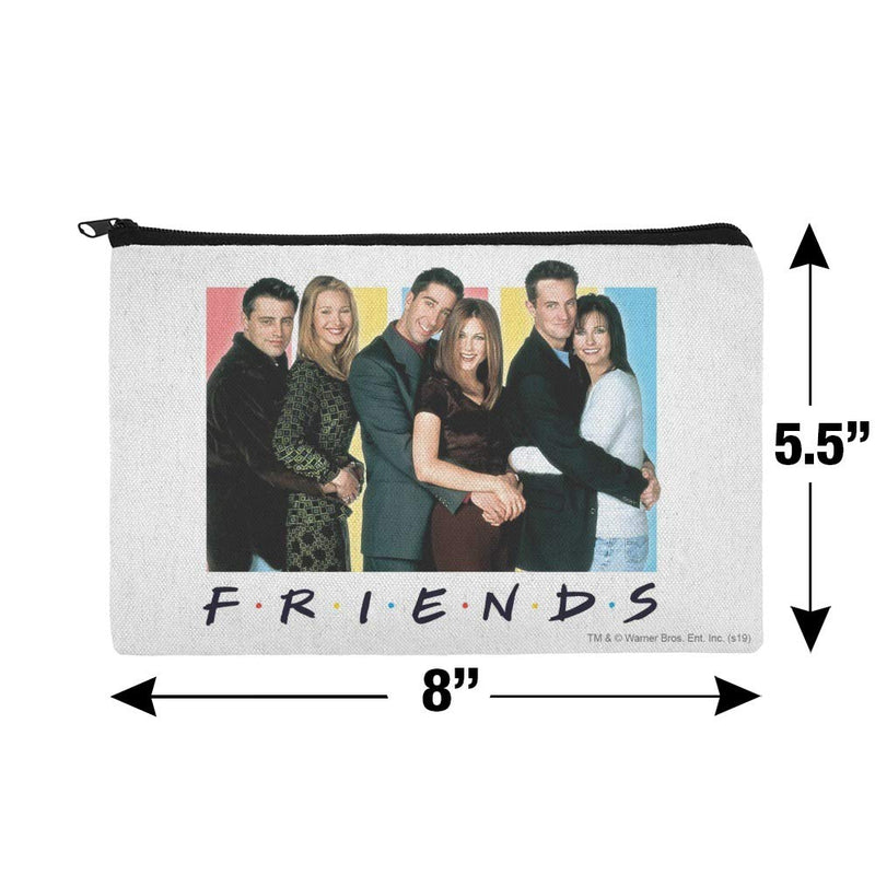 [Australia] - Friends It's All About Friends Makeup Cosmetic Bag Organizer Pouch 