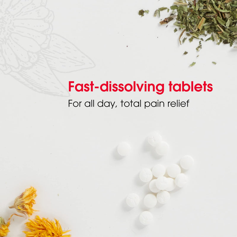 [Australia] - T-Relief Extra Strength Pain Relief Arnica +12 Fast-Acting Natural Relieving Actives Help Reduce Back Pain, Joint Soreness, Muscle Aches & Stiffness, Gluten-Free - 100 Tablets 100 Count (Pack of 1) 