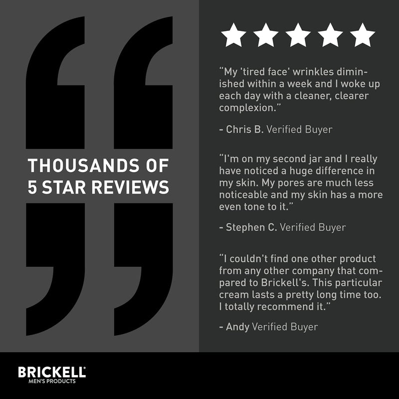 [Australia] - Brickell Men's Revitalizing Anti-Aging Cream For Men, Natural and Organic Anti Wrinkle Night Face Cream To Reduce Fine Lines and Wrinkles, 59 mL, Scented 