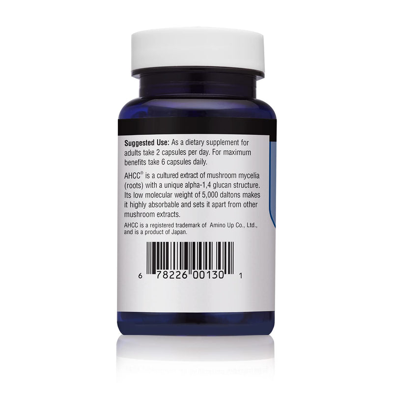 [Australia] - American BioSciences ImmPower AHCC Supplement | Enhanced Immune Support, Natural Killer Cell Activity and Cytokine Production | 30 Vegetarian Capsules, 500 milligrams per Capsule 30 Count (Pack of 1) 