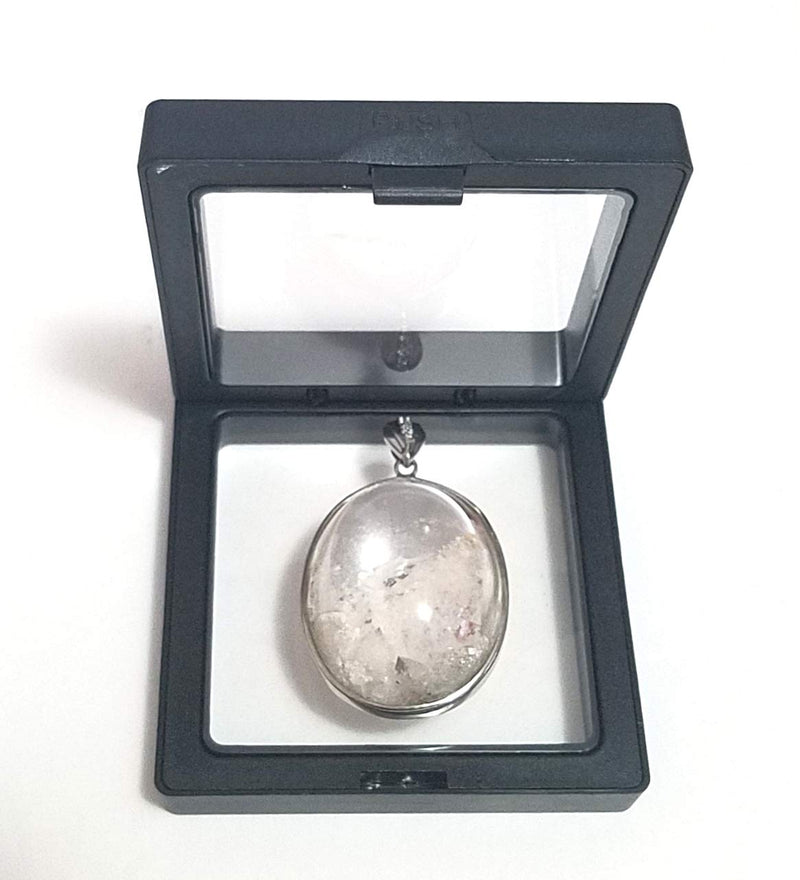 [Australia] - JM Future Black Transparent 3D Floating Frame Display Holder/Box/Frames for Challenge Coins, AA Medallions, Antique, Jewelry,Gift, White, 2.75 x 2.75 x 0.75 Inches (Set of 3 pcs) Set of 3 Pcs 