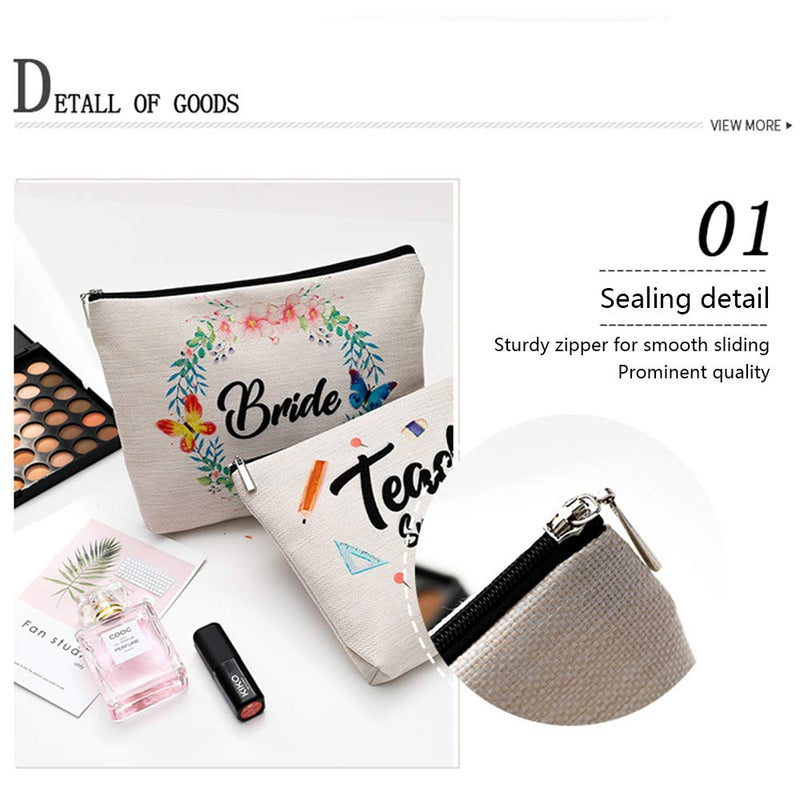 [Australia] - 50 and Fabulous,50th Birthday Gifts for Women, Boss,Wife,Mother,Daughter Makeup Bag, Milestone Birthday Gift for Her, Presents for Turning Fifty and Fabulous 