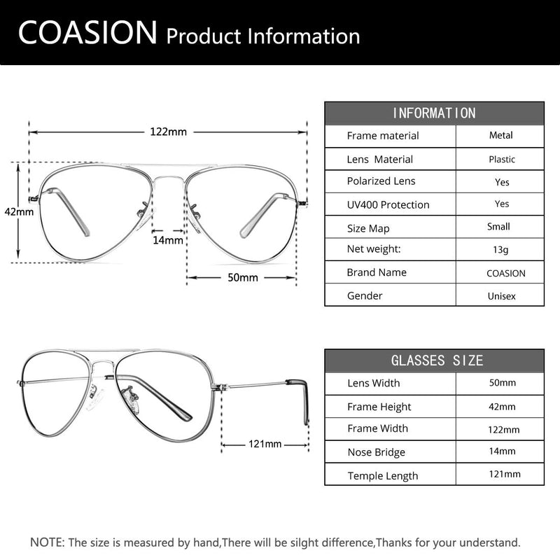 [Australia] - COASION Classic Polarized Small Aviator Sunglasses for Kids Baby Girls Boys Age 2-10 50MM A1 Gold Frame/Pink Mirror Lens 50 Millimeters 